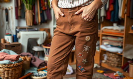 roversuri.ro | Cum să îți personalizezi pantaloni maro pentru un look unic